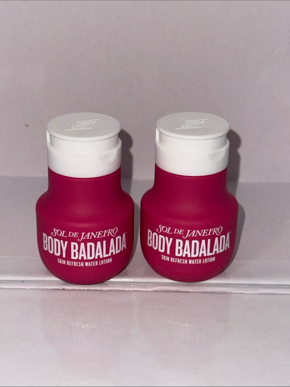 Sol de Janeiro Body Badalada Skin Refresh Water Lotion - Hot Pink Duo